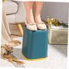 Amosfun 2pcs Plastic Trash Can Stylish Garbage Container for Home Use for Kitchen Bathroom Office Living Room Design view 4
