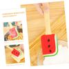 Baking Silicone Spatula with Bamboo Handle Watermelon Design view 4