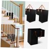 Amosfun Shaped Stair Storage Organizer Basket Capacity Felt Tidy Basket with Handles for Household Sundries Laundry and Clothes Space-saving Design for Stairs and Home Use Cool view 4