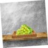 Zerodeko Elegant Rattan Simulation Storage Basket Fruit Basket Woven Rattan Tray Table Tray Makeup view 2