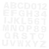 LIFKOME 37pcs Creative DIY Cake Embryo Molds Number Cake Stencils Reusable Baking Templates view 1