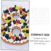 LIFKOME 37pcs Creative DIY Cake Embryo Molds Number Cake Stencils Reusable Baking Templates view 3