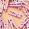 Amosfun 300pcs Mini Wooden Clips Versatile Utility Clips for Photos Crafts and Clothing for Home Office and Parties Small view 4