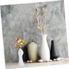 Amosfun Arm Body Shaped Ceramic Hand Vase Artistic Human Body Sculpture for Home Decor Unique Decorative Centerpiece for Flowers Modern Chic Design White Finish view 3