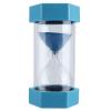 Hourglass Sand Timer, 30 Minutes Color Sand Timers Time Management Assistant for Kitchen Office School Home Use (Big Hexagon 30 Minutes (Blue)) view 1