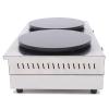 16 Inch Electric Crepe Maker, 2x1700W Commercial Crepe Maker Double Head Electric Crepe Griddle Blintzes Maker, Large Commercial Crepe Machine 122F-572F Temp. Range for Blintzes, Crepes view 4
