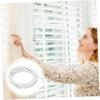 Holibanna 1set Curtain Wire Hanging Screw Eyes Hooks Spring Rope for Window Curtains and Picture Frames Lightweight and Easy to Install Home Accessories view 2