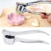 Garlic Press, Garlic Mincer, Stainless Steel Garlic Press Professional Easy Clean Garlic Mincer Crusher for Home Kitchen view 3