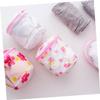 ABOOFAN 3pcs Laundry Bags Bra Clean Bag Printing Laundry Bag Bra Wash Bag Creative Laundry Bag Underwear White Toiletry Bag, medium view 4