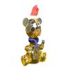 3.5 Glass Bear Figurine  Hand-Blown Murano-Style Miniature  Collectible Bear Ornament for Shelf or Desk  Gift for Animal Lovers & Home Dcor view 1