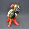 3.6 Red Glass Sheep Figurine  Hand-Blown Murano-Style Miniature  Collectible Sheep Ornament for Shelf or Desk  Gift for Animal Lovers & Home Dcor view 2