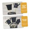 20pcs Mini Wooden Chalkboard Signs with Stand for Tables view 2