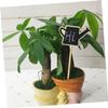 20pcs Mini Wooden Chalkboard Signs with Stand for Tables view 3