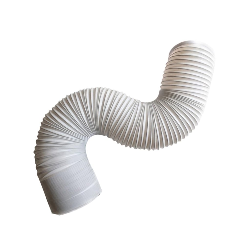 Amosfun 2m Extendable Air Conditioner Exhaust Hose Connector for Portable 15cm Diameter Fit Models