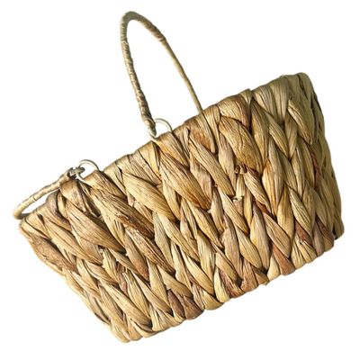FUNOMOCYA Woven Storage Box for Toy Egg Basket for Gathering Fresh Eggs Home Basket