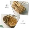 FUNOMOCYA Woven Storage Box for Toy Egg Basket for Gathering Fresh Eggs Home Basket view 3