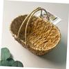 FUNOMOCYA Woven Storage Box for Toy Egg Basket for Gathering Fresh Eggs Home Basket view 4