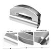 1Pc Stainless Steel Vegetable Cutter Double-sided Fruit and Salad Cutter Comfortable Grip for Kitchen Use for Fruits Vegetables and Dough view 2