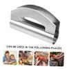 1Pc Stainless Steel Vegetable Cutter Double-sided Fruit and Salad Cutter Comfortable Grip for Kitchen Use for Fruits Vegetables and Dough view 3