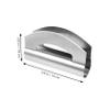1Pc Stainless Steel Vegetable Cutter Double-sided Fruit and Salad Cutter Comfortable Grip for Kitchen Use for Fruits Vegetables and Dough view 4