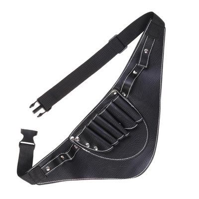 NOLITOY Hairdresser Scissors Bag Waist Pack for Mobile Barbers, Black