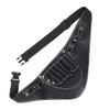 NOLITOY Hairdresser Scissors Bag Waist Pack for Mobile Barbers, Black view 1