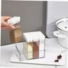 PRETYZOOM Seasoning Boxes 4 in 1 Spice Rack Box Kitchen Seasoning Storage for Home view 4