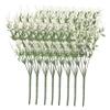 Holibanna 8pcs Lifelike Faux Lavender Bouquet for Home Decor Realistic Artificial Flowers for Weddings Offices and Events No Watering Sunlight Needed view 1