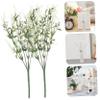 Holibanna 8pcs Lifelike Faux Lavender Bouquet for Home Decor Realistic Artificial Flowers for Weddings Offices and Events No Watering Sunlight Needed view 3
