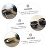 PRETYZOOM Ceramic Spoon Rest for Kitchen Countertop Compact Utensil Holder for Cooking Spoons Ladles and Spatulas Organizer for Clean Cooking Space view 2