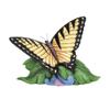 Enesco Jim Shore Heartwood Creek Mini Swallowtail Butterfly Figurine- Stone Resin Hand Painted Crafted Collectible Decorative Animal Mini Figurines Home Decor Statue, 3 Inch view 1