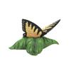 Enesco Jim Shore Heartwood Creek Mini Swallowtail Butterfly Figurine- Stone Resin Hand Painted Crafted Collectible Decorative Animal Mini Figurines Home Decor Statue, 3 Inch view 2
