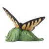 Enesco Jim Shore Heartwood Creek Mini Swallowtail Butterfly Figurine- Stone Resin Hand Painted Crafted Collectible Decorative Animal Mini Figurines Home Decor Statue, 3 Inch view 4