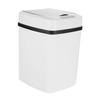 PRETYZOOM 1pc Automatic Induction Trash Can Smart Electric Waste Bin for Home Kitchen Living Room Ivory -Saving Silent Touchless Design view 1