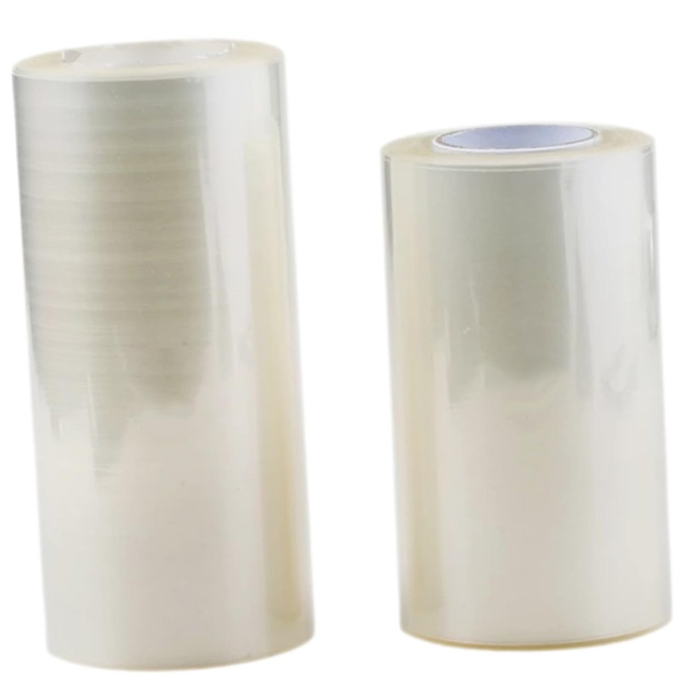 Amosfun 2rolls Transparent Mousse Cake Collar for Cake Decorating Food-grade Material for Birthday and Special Occasions for Wrapping Edges