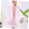 OFFSCH 3pcs Wall-mounted Mesh Storage Bags for Convenient Organization Multi-purpose Hanging Pouches for Home Easy to Clean and Access for Toys and Sundries view 4
