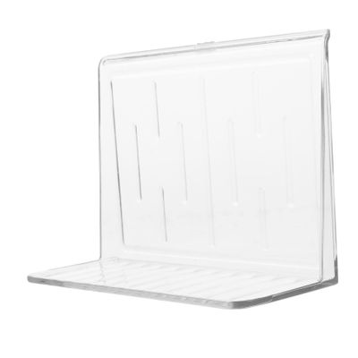 Zerodeko Bathroom Floating Shelves Wall-Mounted Storage Box Plastic Modern Wall Decor Easy Install