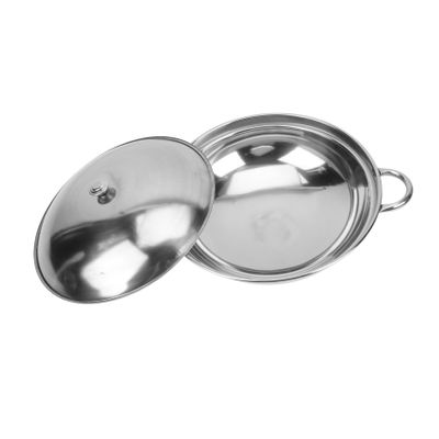 BESPORTBLE 1set Stainless Steel Noodle Cooking Pot Lid Multi-purpose Kitchen Cookware for Home and Restaurants Non-stick for Easy Use and Cleaning