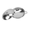 BESPORTBLE 1set Stainless Steel Noodle Cooking Pot Lid Multi-purpose Kitchen Cookware for Home and Restaurants Non-stick for Easy Use and Cleaning view 1