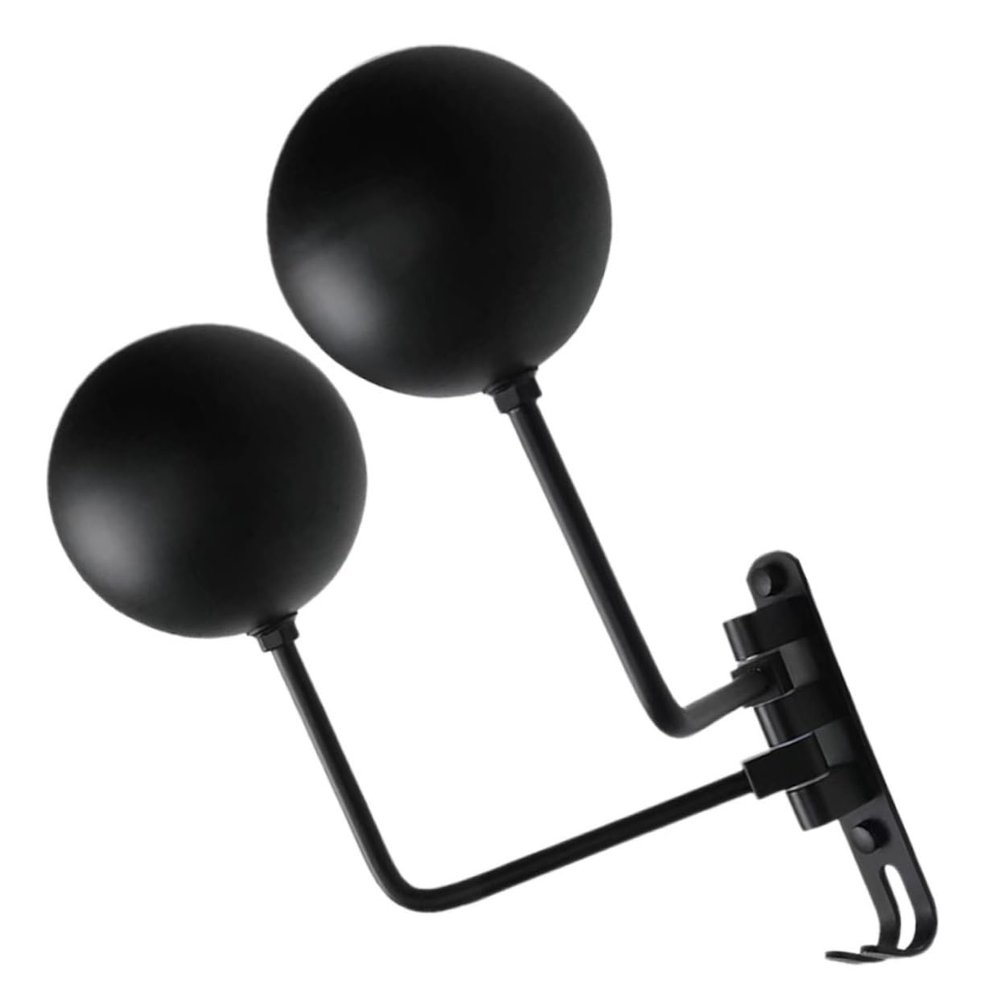 FUNOMOCYA Wall Mounted Helmet Holder Motorcycle Helmet Display Rack Easy to Install Stylish Hat Storage for Home Garage