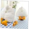 RORPOIR Cartoon Duck Plush Tissue Box Cover Novelty Napkin Holder for Home Car and Office Cute Animal Design Tissue Holder for Bedroom and Bathroom Decor view 2