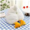 RORPOIR Cartoon Duck Plush Tissue Box Cover Novelty Napkin Holder for Home Car and Office Cute Animal Design Tissue Holder for Bedroom and Bathroom Decor view 3