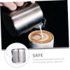LABRIMP Professional Stainless Steel Frothing Pitcher Ergonomic Frother Cup for Espresso Cappuccino and Hot and Frother Container view 4