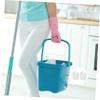 Beatifufu Mop Bucket Stopper 2 Pcs Mop Drain Basket Plugs Rubber Sealing Plugs Leakproof view 2