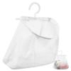 PRETYZOOM Storage Bag Clothes Peg Washable Clothespin Bag Mesh Drying Kitchen Mesh Pouch Hanging Laundry Laundry Underwear Travel White Portable Toy Polyester view 1
