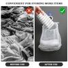 PRETYZOOM Storage Bag Clothes Peg Washable Clothespin Bag Mesh Drying Kitchen Mesh Pouch Hanging Laundry Laundry Underwear Travel White Portable Toy Polyester view 3