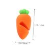 Carrot Pot Lid Spill Stoppers 6 Pack Silicone Boil Lifters view 3