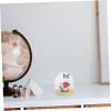 FUNOMOCYA Glass Display Case with Base Decorative Dome Cover for Preserved Flowers and Collectibles and Stylish Desk Decor for Use view 4