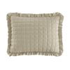 Chic Home Revel Queen Quilt Set 3-Piece Diamond Stitched Lightweight Coverlet with 2 Pillow Shams, Beige view 3