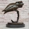Evan Stone Abstract Modern Art Owl Bronze Statue Figure Artwork Artwork Sale Gift by Finery Bronze view 3